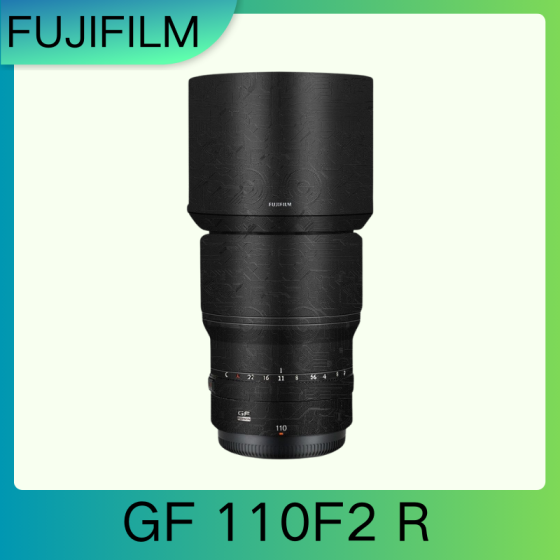 Lentes Fujifilm GF110F2 R  - Pele câmera, adesivo câmera - com alta resistência a arranhões, à prova d'água e com design elegante.